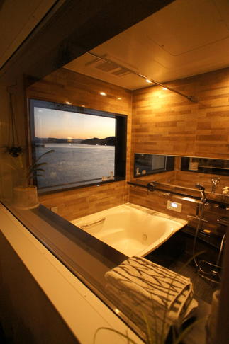 夜も素敵なお風呂