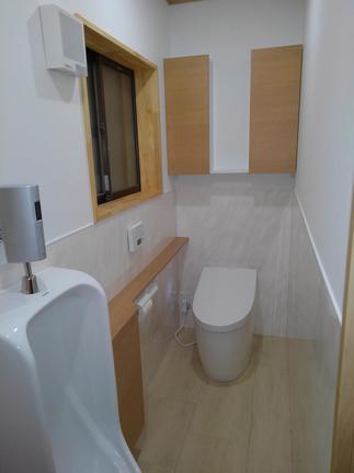 お掃除しやすいトイレ空間