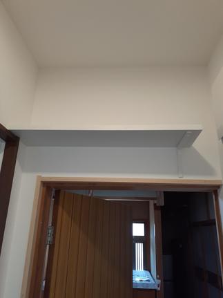 洗面脱衣室　収納棚