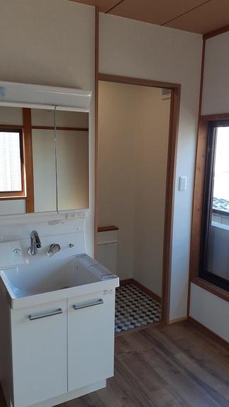 2階洗面台