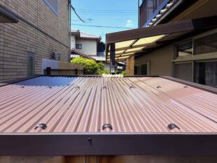 城陽市｜錆びたトタン屋根を耐久性の高い鋼板屋根へ