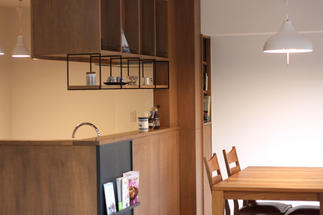 キッチンまわり造作