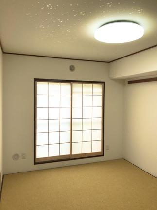 和室6帖 畳をカーペット仕様に