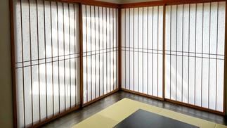 障子張り替え