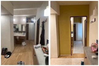 玄関ホール 間仕切り