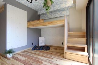 ★マンションでは珍しいスキップフロアの子供部屋
