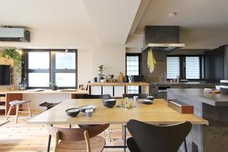 ★家族のつながりをデザインしたダイニング