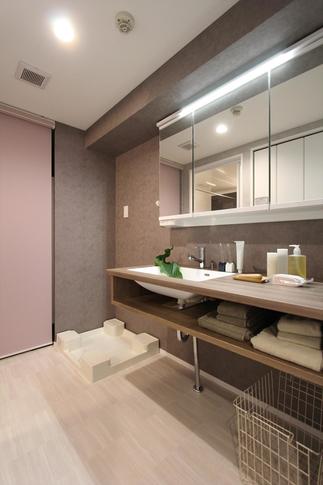 ★ホテルライクな洗面化粧台で素敵な一日を