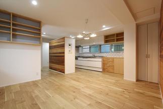 開放的で家族が集まる場に生まれ変わったLDK