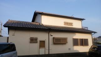 キレイに外壁塗装されました。