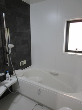 1616サイズになり以前より広くなった浴室