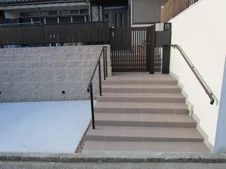 外部階段　アフター