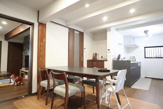 会話の弾むダイニングキッチン