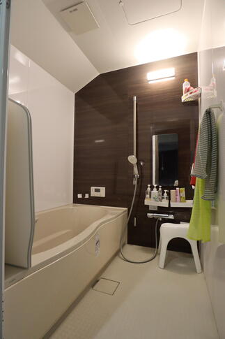 格段に快適になったバスルーム