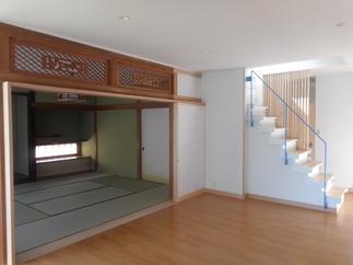 開放感たっぷりのスペース