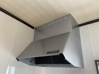汚れにくく、お手入れ簡単なレンジフード。