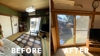 和室の掃き出し窓に断熱性の高い内窓を設置しました