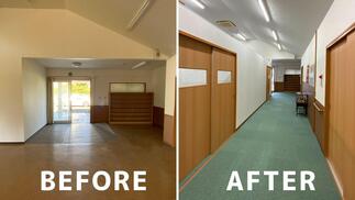 ②入口に向けて