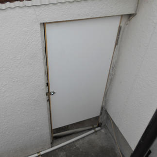 側面扉　施工後