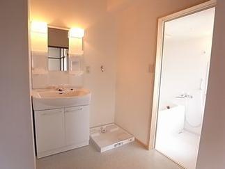 洗面脱衣室、洗濯機置き場