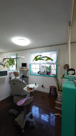 診察台が置かれていたスペース