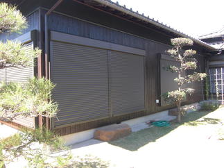 雨戸からｼｬｯﾀｰへ変更！