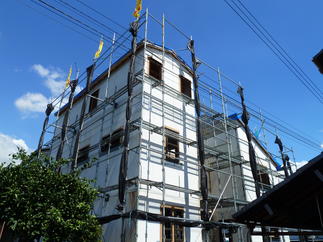 ２×４フレーミング完了