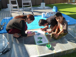 記念の手形✋✋