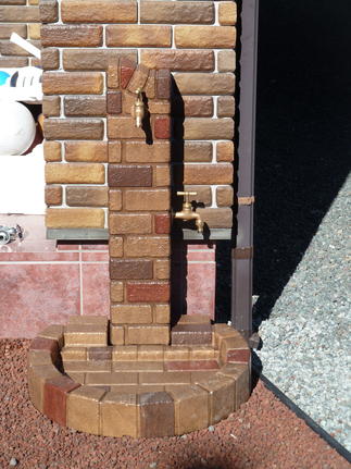 外水栓も外壁と合わせました(#^.^#)