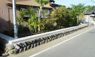 施工中：基礎工事