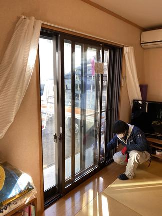 しっかり建具調整もします。