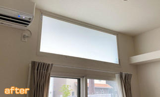 FIX窓インプラス施工後