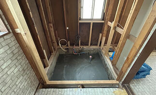 下地補修を行い安心できる状態に