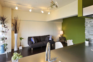 開放感のあるリビング