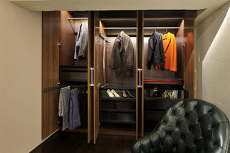 機能的なクローゼット