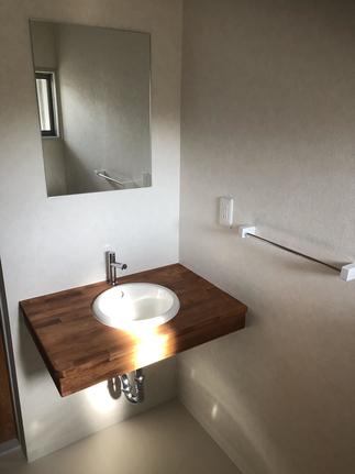 カウンター付手洗も増設