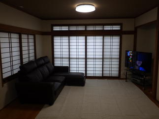和室から洋室へ