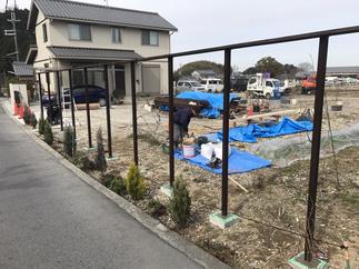 フェンス作成①