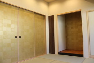 こだわりの詰まった和室