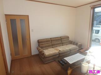 リビング　施工後