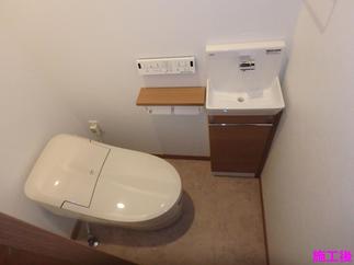 トイレ　施工後