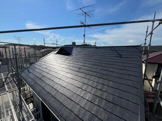 屋根も塗装しました！