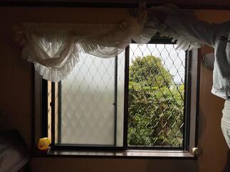 グリーンのガラスです！