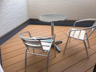 ウッドデッキテラスでお部屋に広がりが生まれます！