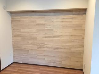 リビングの一面に