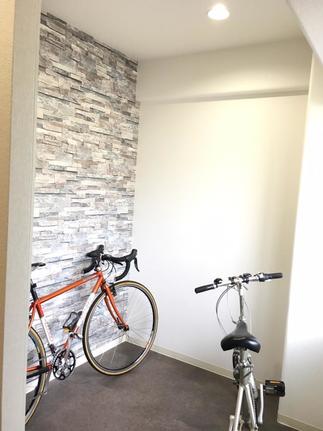 趣味の自転車をとことん楽しむお部屋です！