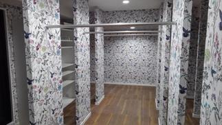 大容量のファミリークローゼット