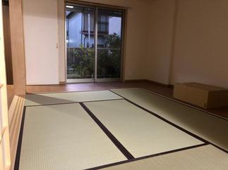 リビング横の和室は、お庭に面して解放感のある寝室に！