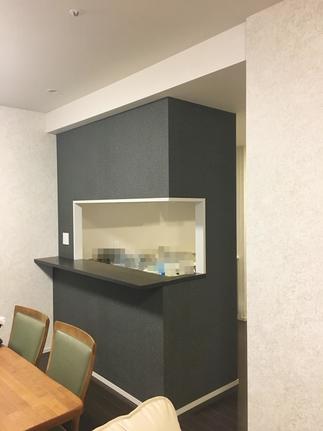 クロスとエコカラットで都会的なリビングダイニング！