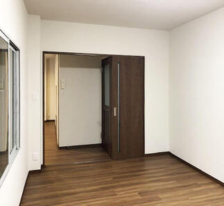 リビング空間と接する「洋室２」